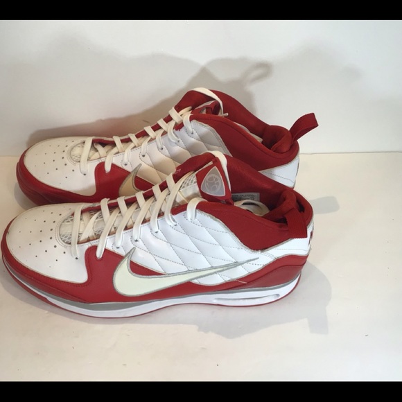 NIKE AIR RARE VTG DREAM BLUE CHIP II RED WHT SZ 17 - Picture 5 of 11